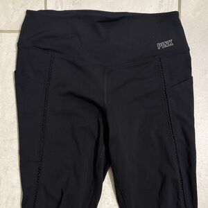 PINK Victoria's Secret Black Leggings